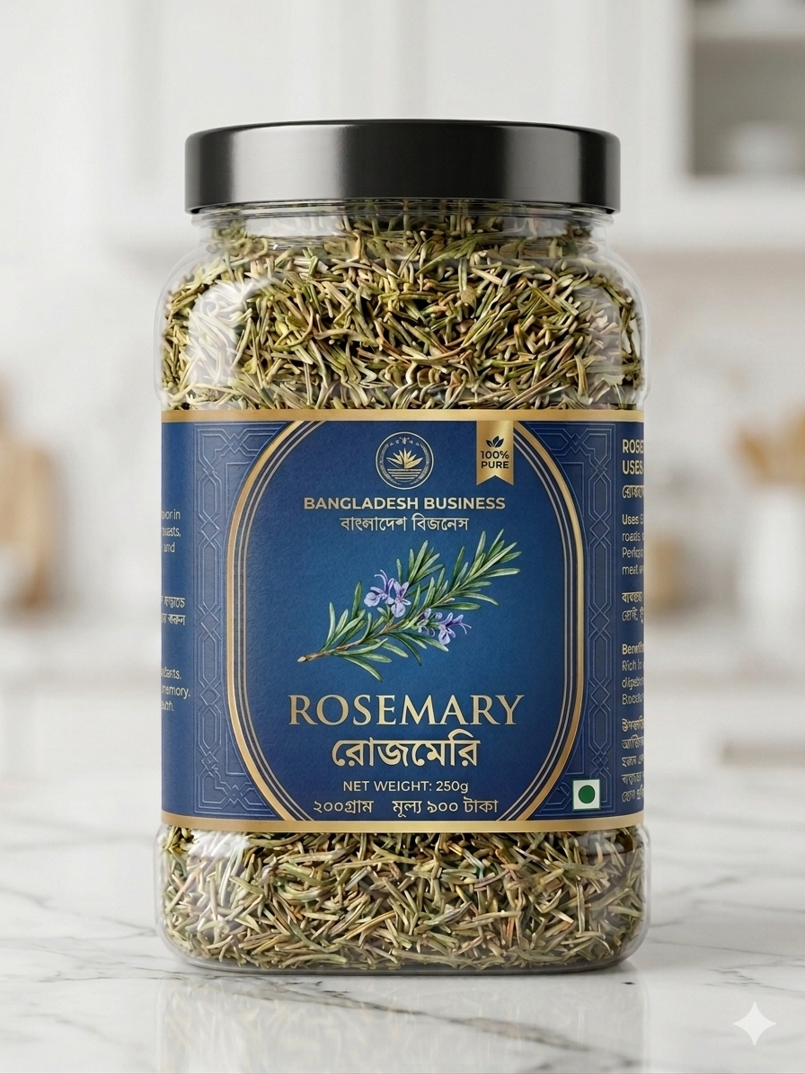 Premium Dried Rosemary Leaves (প্রিমিয়াম শুকনো রোজমেরি পাতা) - ২০০ গ্রাম - Bangladesh Businesses