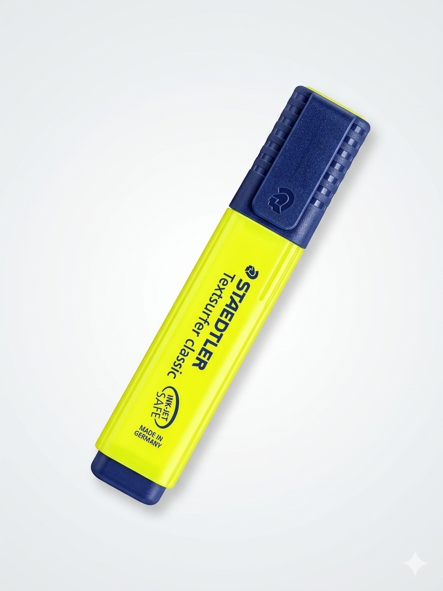 STAEDTLER Textsurfer Classic Highlighter (Neon Yellow)