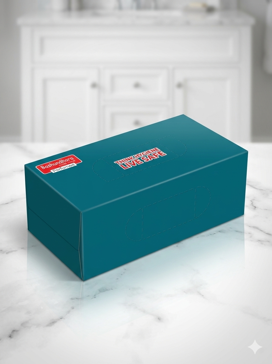 বসুন্ধরা পারফিউমড ফেসিয়াল টিস্যু (Bashundhara Facial Tissue Perfumed)